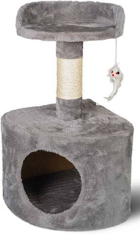 GLEE ΟΝΥΧΟΔΡΟΜΙΟ ΓΑΤΑΣ GLEE MYRTO ΓΚΡΙ (33X33X56,5CM)