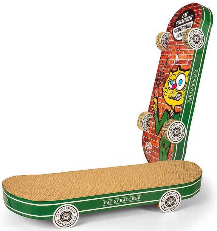 ΟΝΥΧΟΔΡΟΜΙΟ ΓΑΤΑΣ GLEE SKATE BOARD (59X20X85CM) GLEE