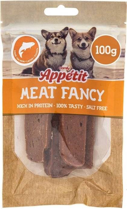 COMFY ΜΠΙΣΚΟΤΑ ΣΚΥΛΟΥ COMFY APPETIT BISCUITS SALMON (100G)