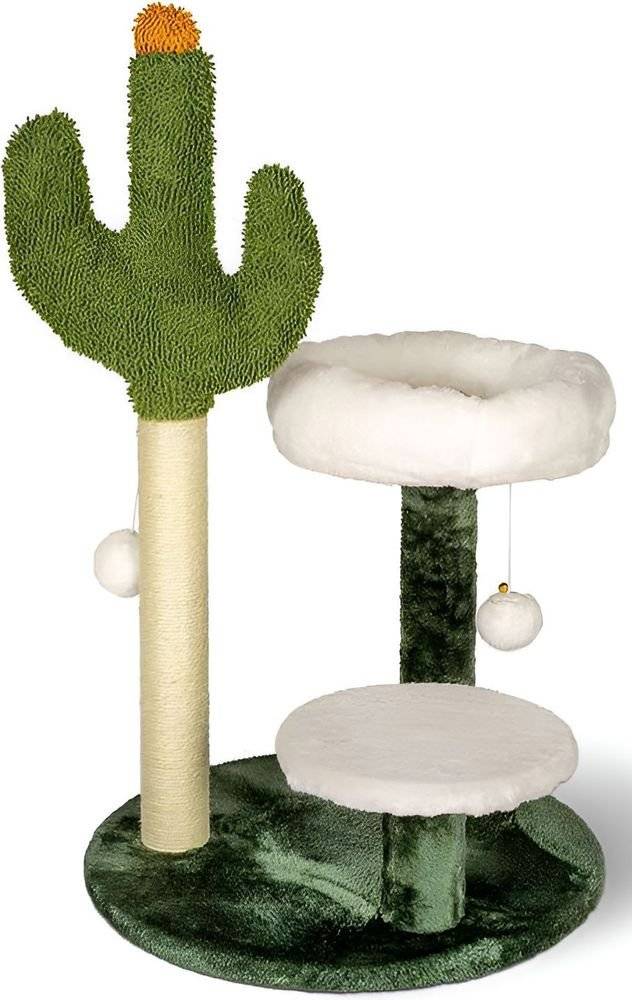 GLEE ΝΥΧΟΔΡΟΜΙΟ ΓΑΤΑΣ GLEE CACTUS ΠΡΑΣΙΝΟ (45X45X75CM)