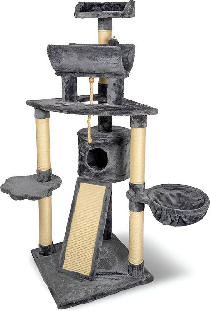 ΝΥΧΟΔΡΟΜΙΟ ΓΑΤΑΣ GLEE AETHER ΣΚΟΥΡΟ ΓΚΡΙ (49X49X145CM) GLEE