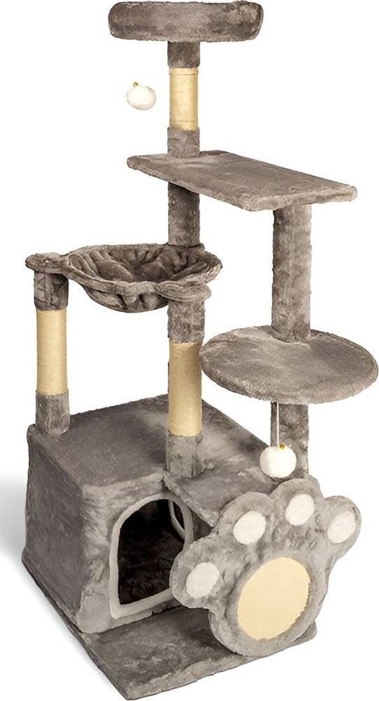 ΝΥΧΟΔΡΟΜΙΟ ΓΑΤΑΣ GLEE HARMONIA ΑΝΟΙΧΤΟ ΓΚΡΙ (48X40X135CM) GLEE