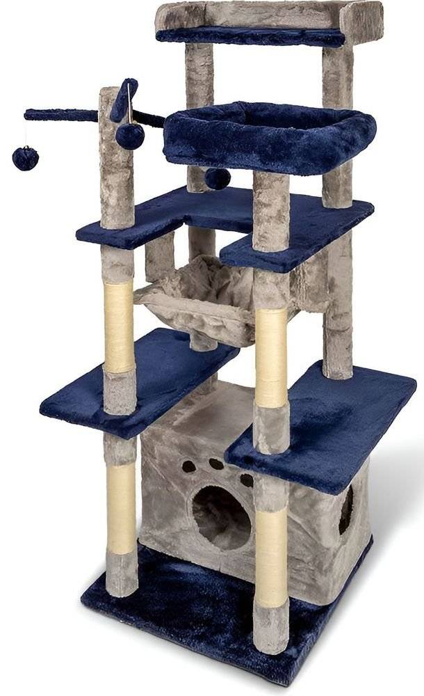 ΝΥΧΟΔΡΟΜΙΟ ΓΑΤΑΣ GLEE ASTERIA ΑΝΟΙΧΤΟ ΓΚΡΙ (48X48X133CM) GLEE