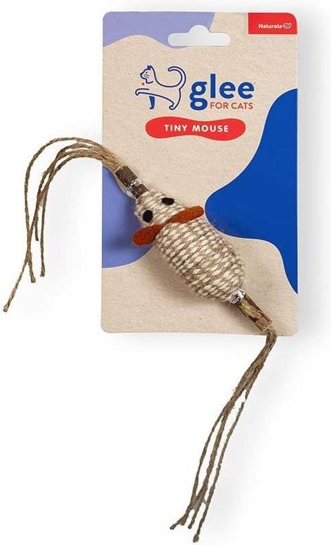 GLEE ΠΑΙΧΝΙΔΙ ΓΑΤΑΣ GLEE TINY MOUSE ΜΕ JUTE (3X34CM)