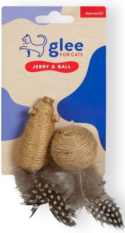 GLEE ΠΑΙΧΝΙΔΙ ΓΑΤΑΣ GLEE JERRY - BALL ME JUTE