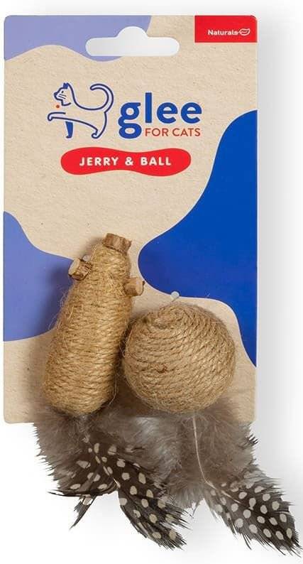 ΠΑΙΧΝΙΔΙ ΓΑΤΑΣ GLEE JERRY - BALL ME JUTE GLEE
