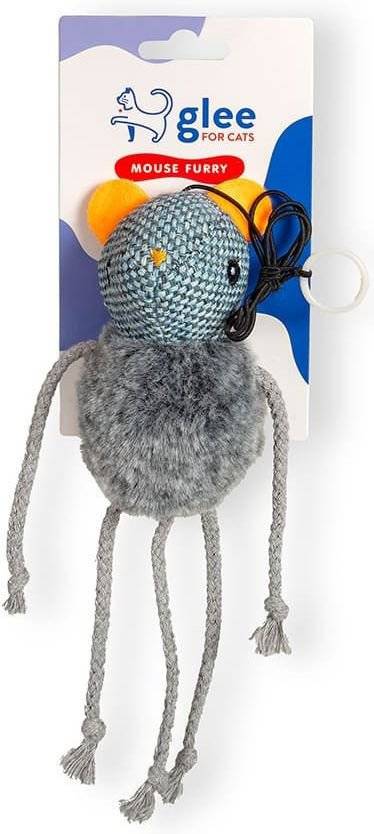 ΠΑΙΧΝΙΔΙ ΓΑΤΑΣ GLEE MOUSE FERRY BELLY (12X6CM) GLEE