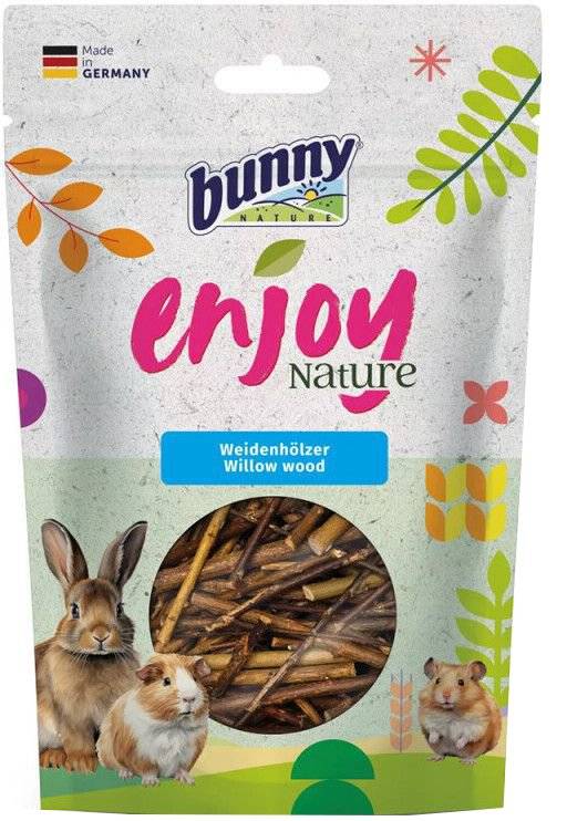 ΛΙΧΟΥΔΙΑ ΤΡΩΚΤΙΚΩΝ BUNNY NATURE WILLOW WOOD (100GR) BUNNY NATURE
