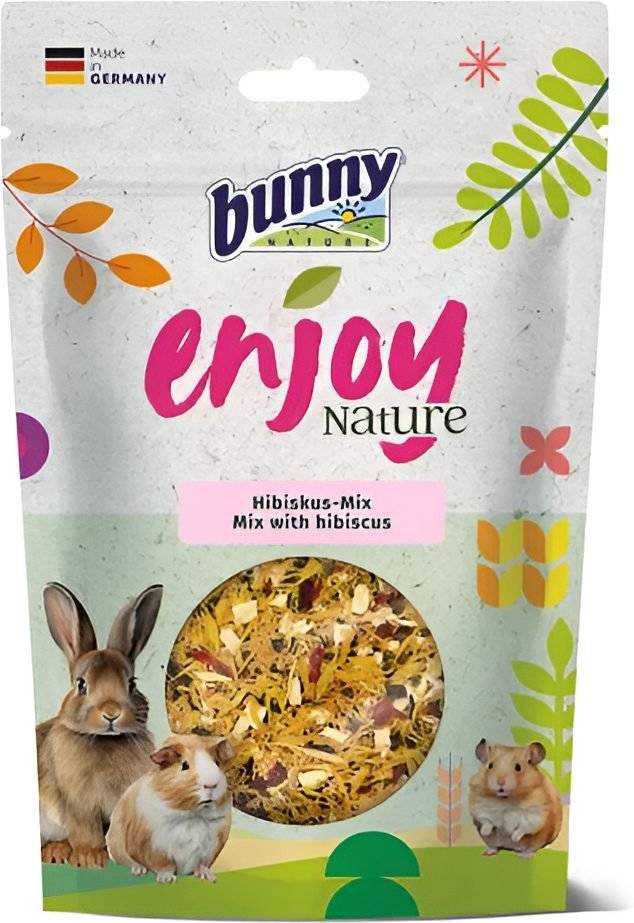 ΛΙΧΟΥΔΙΑ ΤΡΩΚΤΙΚΩΝ BUNNY NATURE ENJOY NATURE ΜΕ ΙΒΙΣΚΟ (50GR)