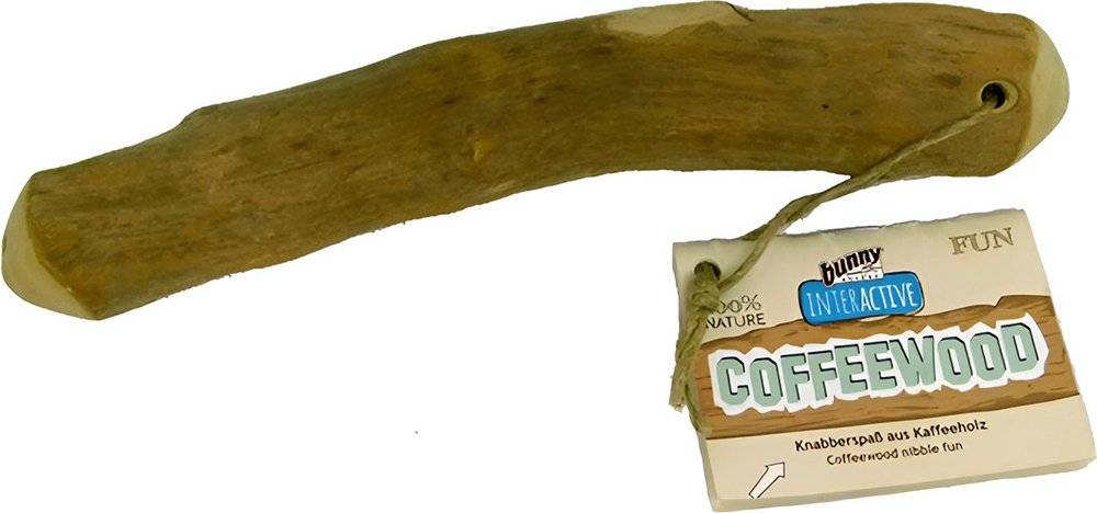 ΛΙΧΟΥΔΙΑ ΤΡΩΚΤΙΚΩΝ BUNNY NATURE COFFEEWOOD STICK (90GR) BUNNY NATURE