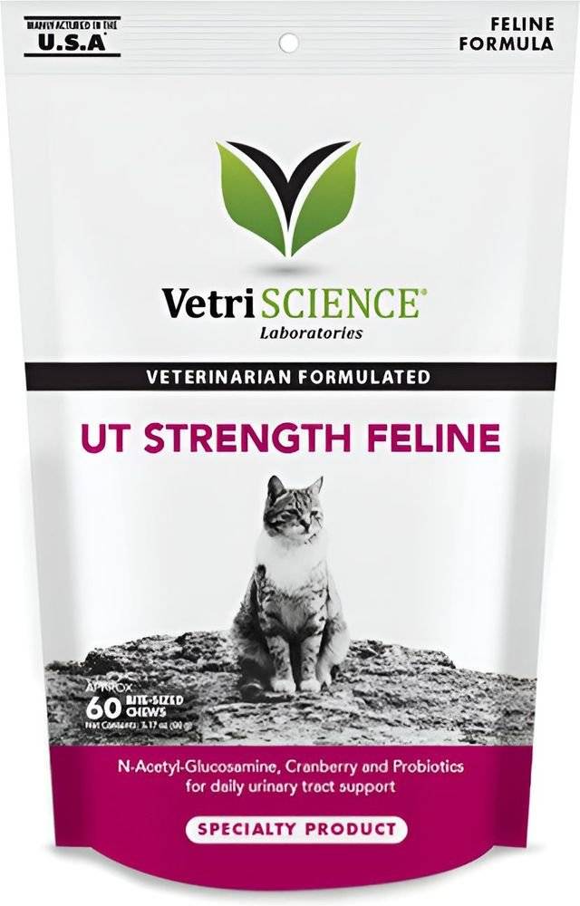 VETRISCIENCE ΣΥΜΠΛΗΡΩΜΑ ΔΙΑΤΡΟΦΗΣ VETRISCIENCE UT STRENGTH FELINE (60ΤΜΧ)