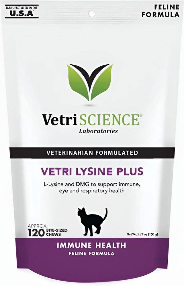 VET EXPERT ΣΥΜΠΛΗΡΩΜΑ ΔΙΑΤΡΟΦΗΣ VETRISCIENCE VETRI LYSINE PLUS (120ΤΜΧ)