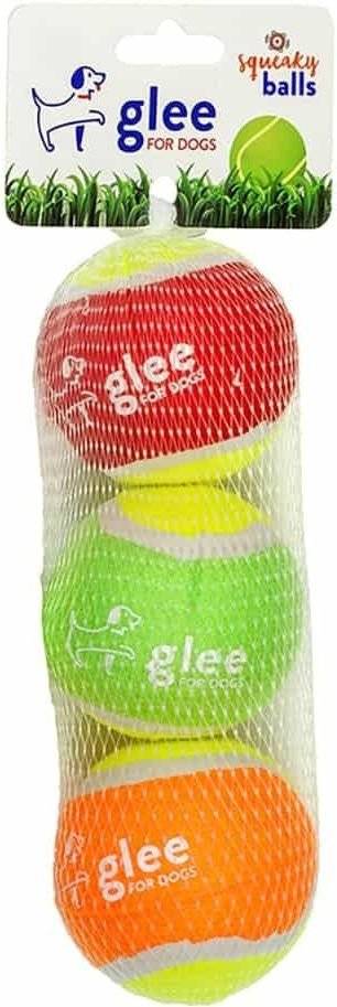 ΠΑΙΧΝΙΔΙ GLEE SQUEAKY BALLS MULTICOLOR 6CM (3ΤΜΧ)