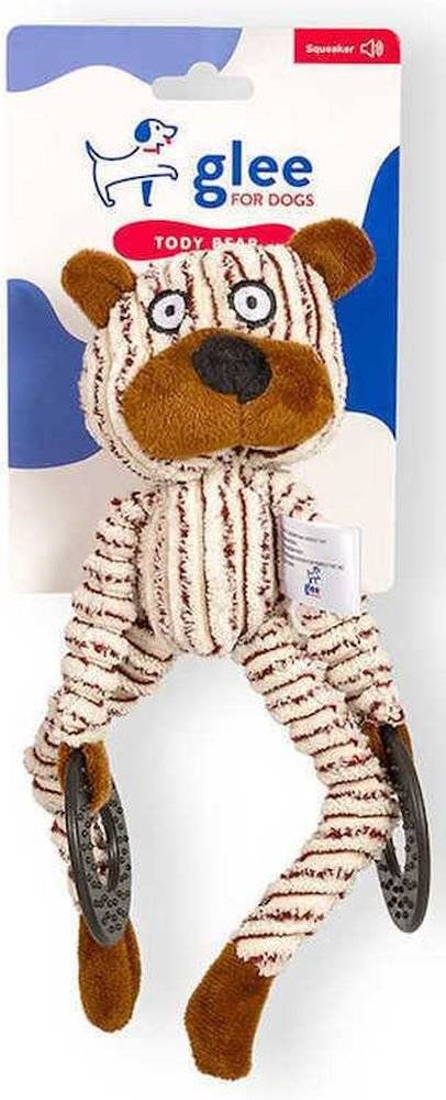 GLEE ΠΑΙΧΝΙΔΙ GLEE TODY BEAR SQUEAKY (22CM)