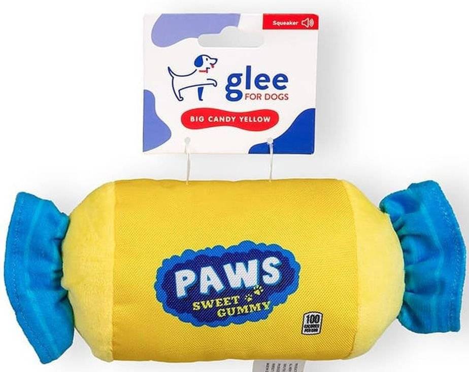 ΠΑΙΧΝΙΔΙ GLEE CANDY ΚΙΤΡΙΝΟ SQUEAKY