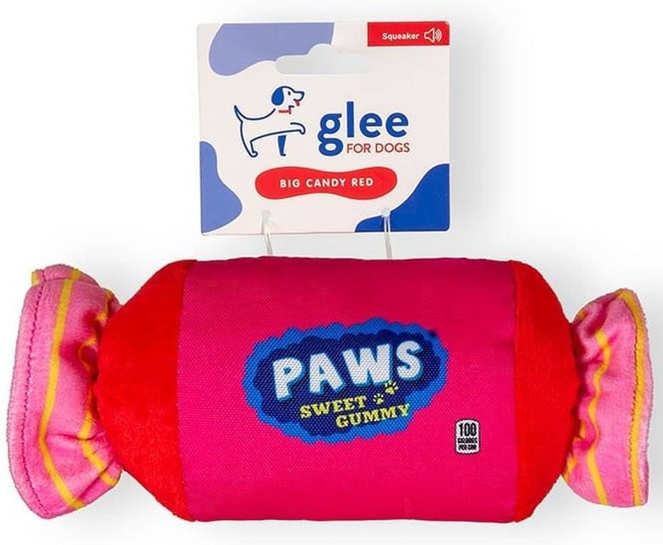 ΠΑΙΧΝΙΔΙ GLEE CANDY ΚΟΚΚΙΝΟ SQUEAKY