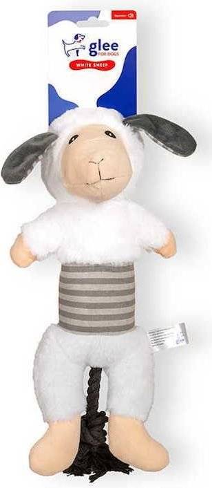 ΠΑΙΧΝΙΔΙ GLEE SHEEP ROPE TAIL SQUEAΚΥ GLEE