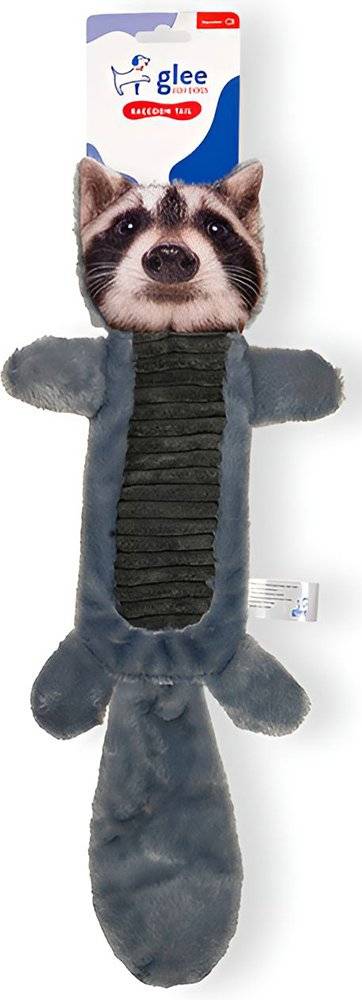 ΠΑΙΧΝΙΔΙ GLEE RACCOON SKINNY TAIL SQUEAKΥ (22X50CM) GLEE