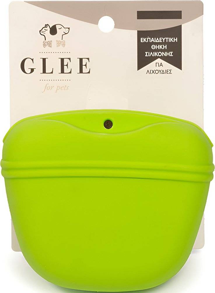 GLEE ΘΗΚΗ ΓΙΑ ΛΙΧΟΥΔΙΕΣ GLEE ΣΙΛΙΚΟΝΗΣ ΠΡΑΣΙΝΟ (12,8X10,7X4,9CM)