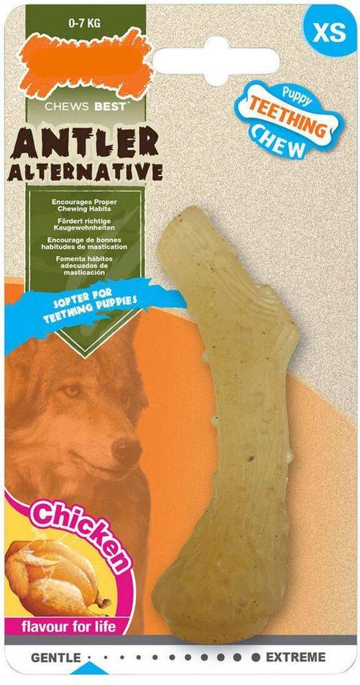 ΜΑΣΗΤΙΚΟ ΠΑΙΧΝΙΔΙ NYLABONE PUPPY ANTLER XS NMPA NYLABONE