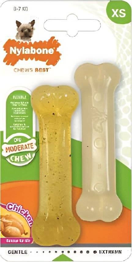 ΜΑΣΗΤΙΚΟ ΠΑΙΧΝΙΔΙ NYLABONE MODERATE CHEW XS (2TMX)
