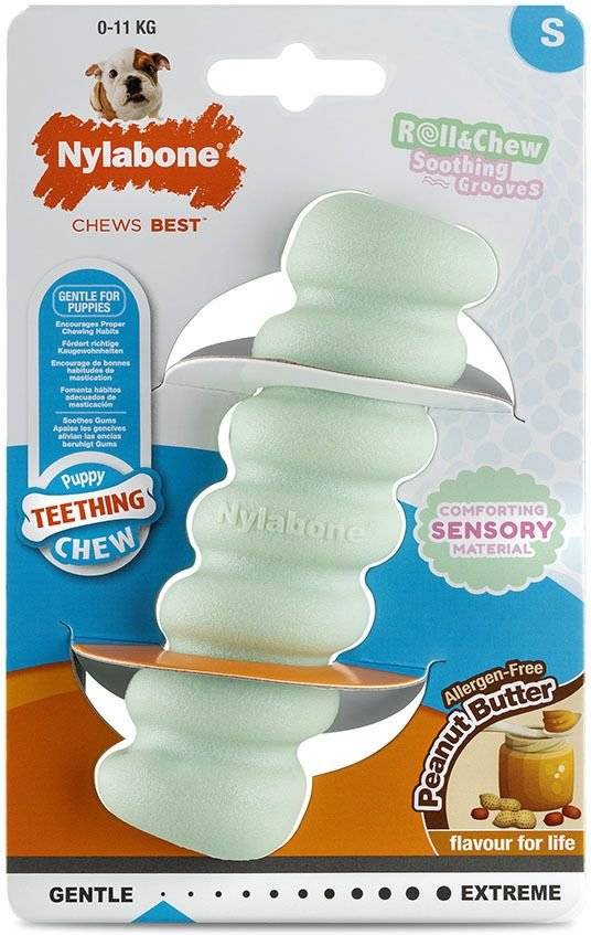ΜΑΣΗΤΙΚΟ ΠΑΙΧΝΙΔΙ NYLABONE PUPPY TACTILE STICK PEANUT BUTTER S