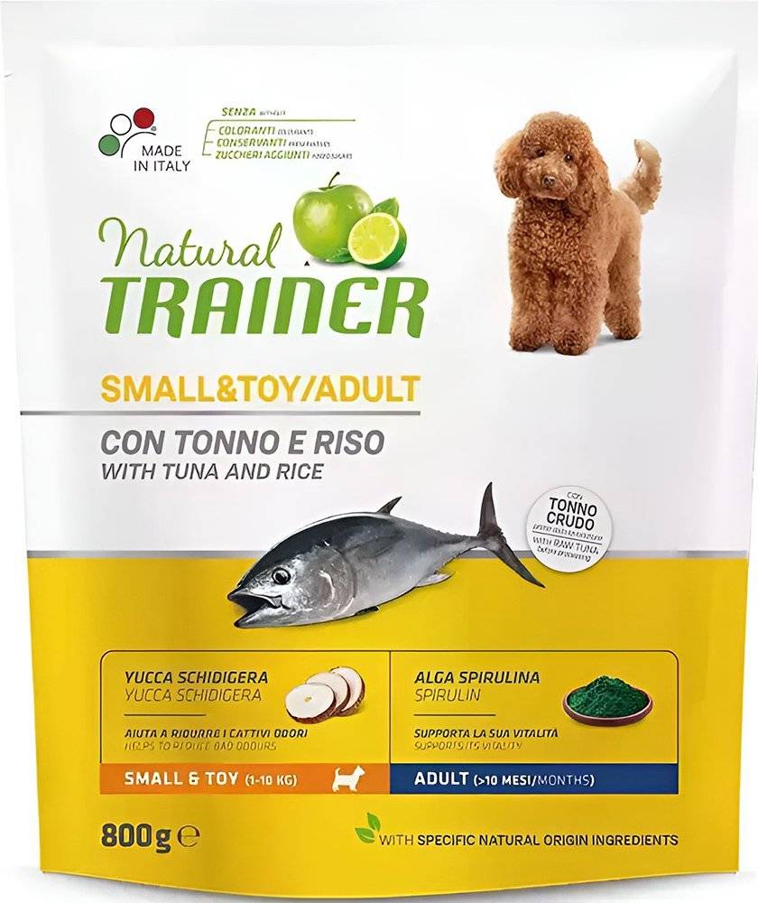 TRAINER ΤΡΟΦΗ ΣΚΥΛΟΥ TRAINER NATURAL MINI ADULT ΤΟΝΟΣ (800GR)