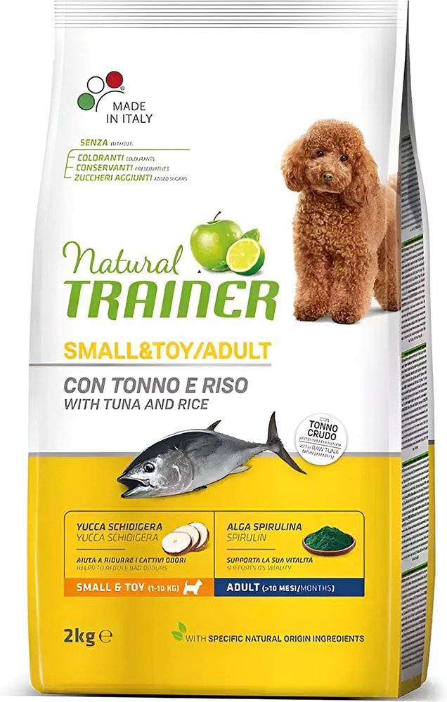 ΤΡΟΦΗ ΣΚΥΛΟΥ TRAINER NATURAL MINI ADULT ΤΟΝΟΣ (2KG) TRAINER