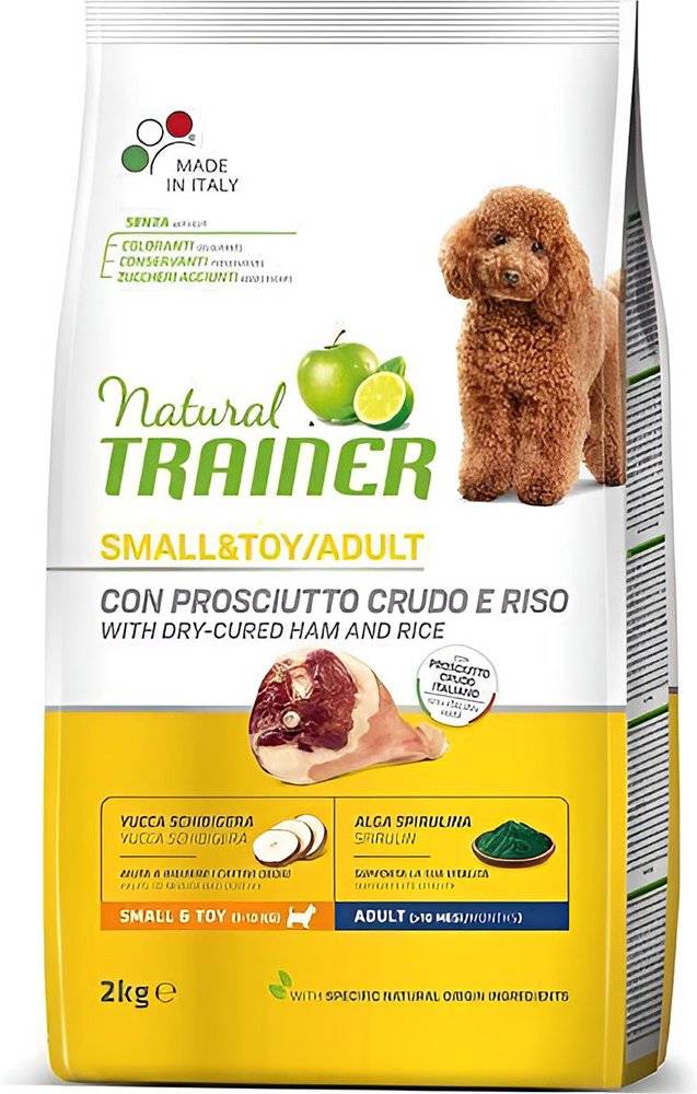 ΤΡΟΦΗ ΣΚΥΛΟΥ TRAINER NATURAL MINI ADULT ΠΡΟΣΟΥΤΟ (2KG) TRAINER