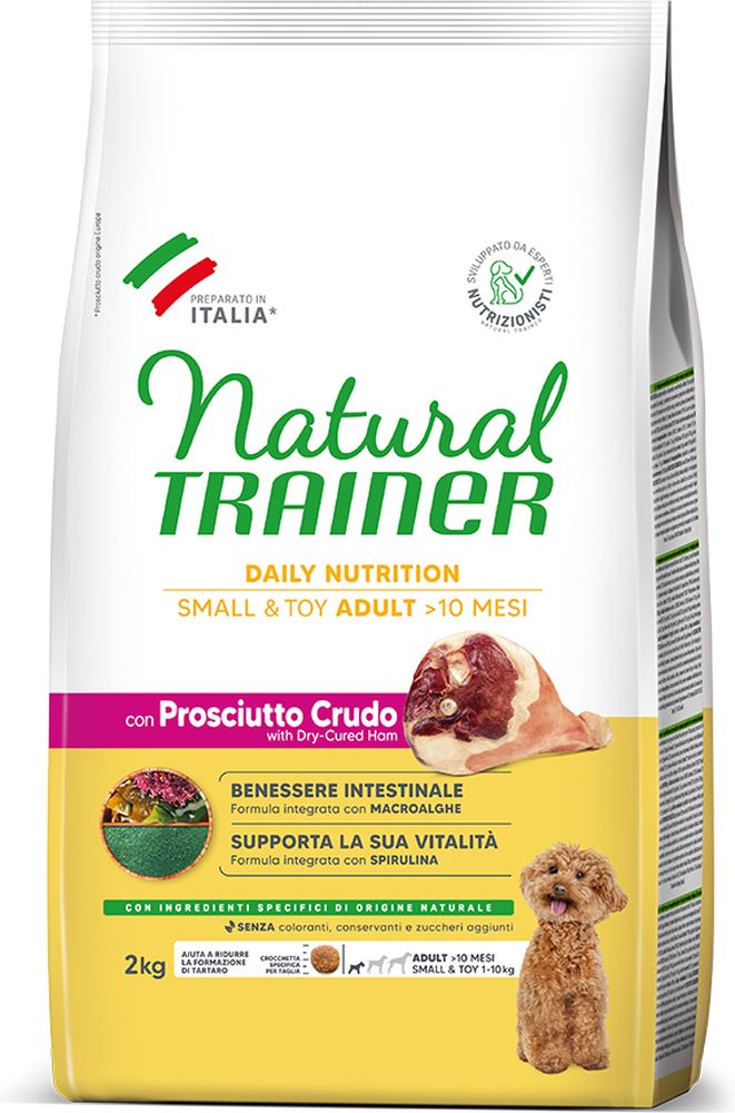 ΤΡΟΦΗ ΣΚΥΛΟΥ TRAINER NATURAL MINI ADULT ΠΡΟΣΟΥΤΟ (2KG) TRAINER
