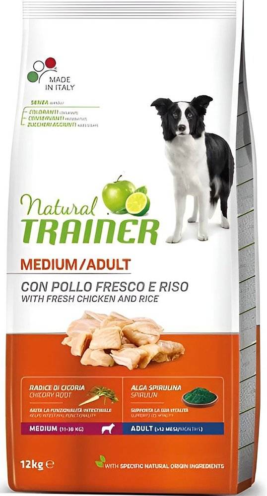 ΤΡΟΦΗ ΣΚΥΛΟΥ TRAINER MEDIUM ADULT ΚΟΤΟΠΟΥΛΟ (12KG)