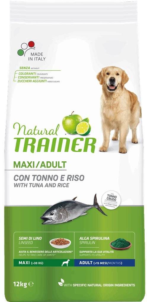 ΤΡΟΦΗ ΣΚΥΛΟΥ TRAINER MAXI ADULT ΤΟΝΟΣ (12KG) TRAINER