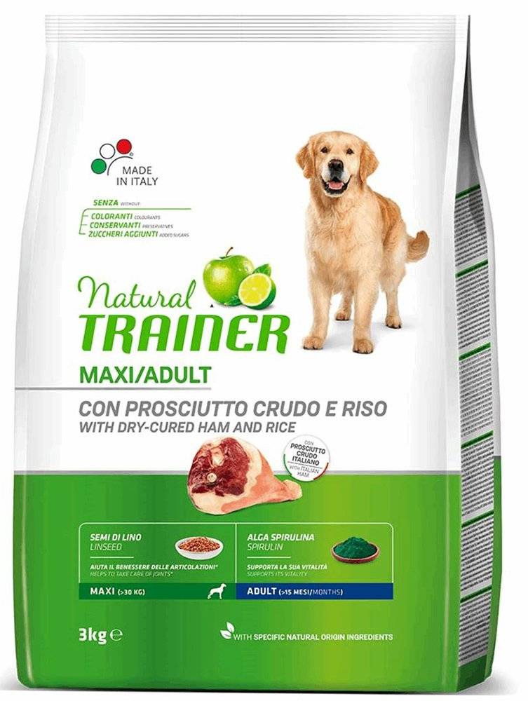 ΤΡΟΦΗ ΣΚΥΛΟΥ TRAINER NATURAL MAXI ADULT ΠΡΟΣΟΥΤΟ (3KG)