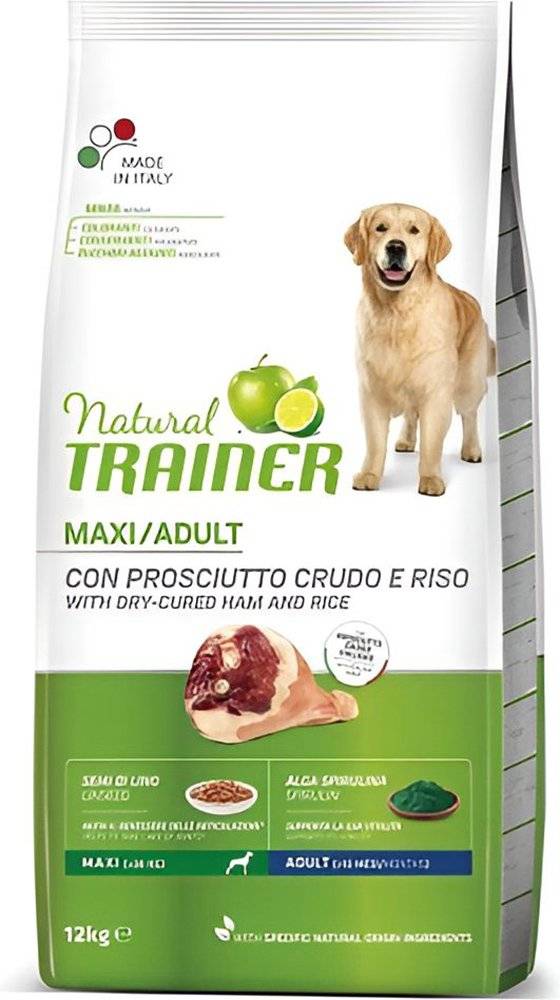 ΤΡΟΦΗ ΣΚΥΛΟΥ TRAINER NATURAL MAXI ADULT ΠΡΟΣΟΥΤΟ (12KG) TRAINER