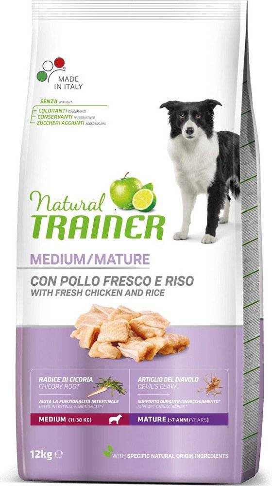 TRAINER ΤΡΟΦΗ ΣΚΥΛΟΥ TRAINER NATURAL MEDIUM MATURITY ΚΟΤΟΠΟΥΛΟ (12KG)