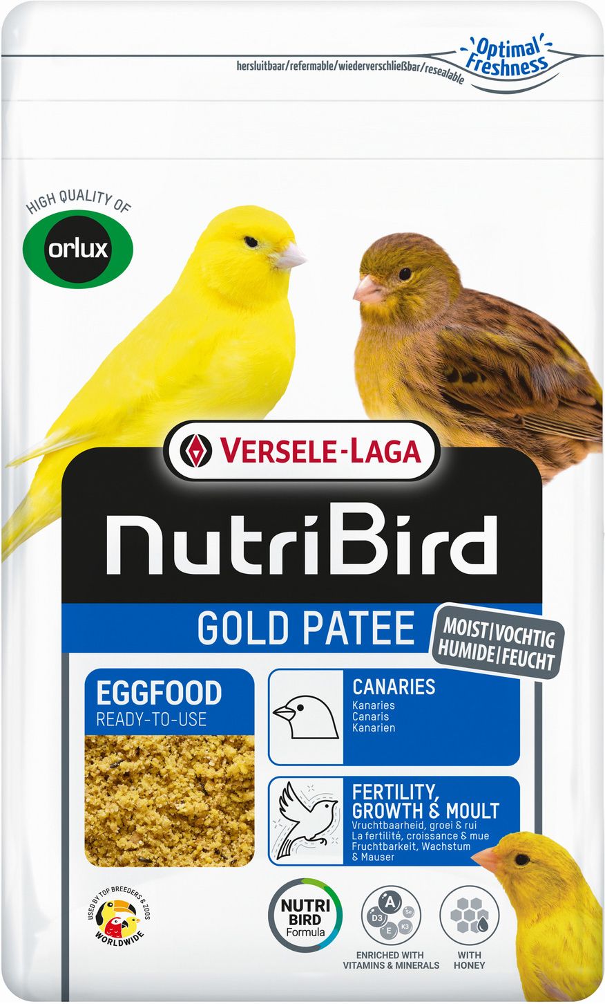 ΑΥΓΟΤΡΟΦΗ ΥΓΡΗ ORLUX GOLD PATEE ΚΙΤΡΙΝΗ ΓΙΑ ΚΑΝΑΡΙΝΙΑ (1KG)