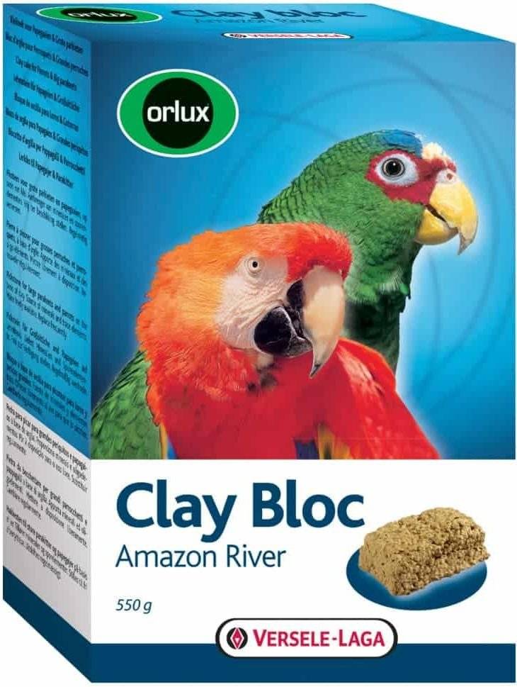 ORLUX ΠΕΤΡΑ ΑΡΓΙΛΟΥ ORLUX CLAY BLOC ΓΙΑ ΜΕΓΑΛΟΥΣ ΠΑΠΑΓΑΛΟΥΣ (550GR)