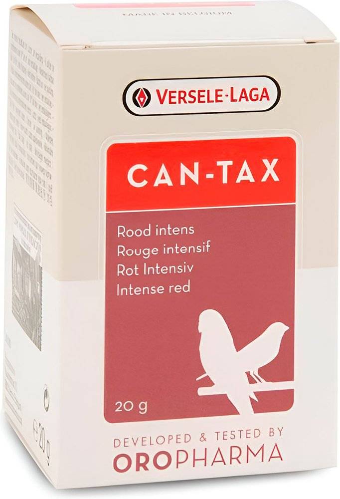 ΣΥΜΠΛΗΡΩΜΑ ΔΙΑΤΡΟΦΗΣ VERSELE LAGA CAN TAX ΚΟΚΚΙΝΗ ΧΡΩΣΤΙΚΗ (20GR) VERSELE-LAGA