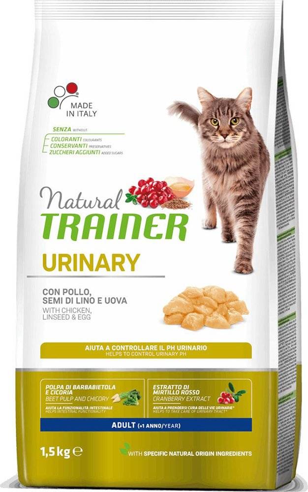 ΤΡΟΦΗ ΓΑΤΑΣ TRAINER NATURAL CAT SP URINARY (1,5KG) TRAINER