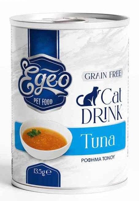 ΡΟΦΗΜΑ ΓΑΤΑΣ EGEO DRINK ΤΟΝΟΣ (135GR) EGEO