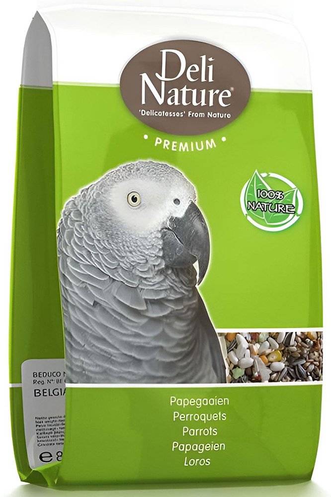 DELI NATURE ΤΡΟΦΗ DELI NATURE PREMIUM ΤΡΟΦΗ ΓΙΑ ΠΑΠΑΓΑΛΟΥΣ (800GR)