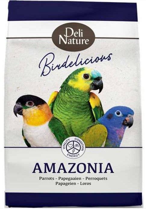 ΤΡΟΦΗ DELI NATURE BIRDELICIOUS PARROTS AMAZONIA (2KG) DELI NATURE