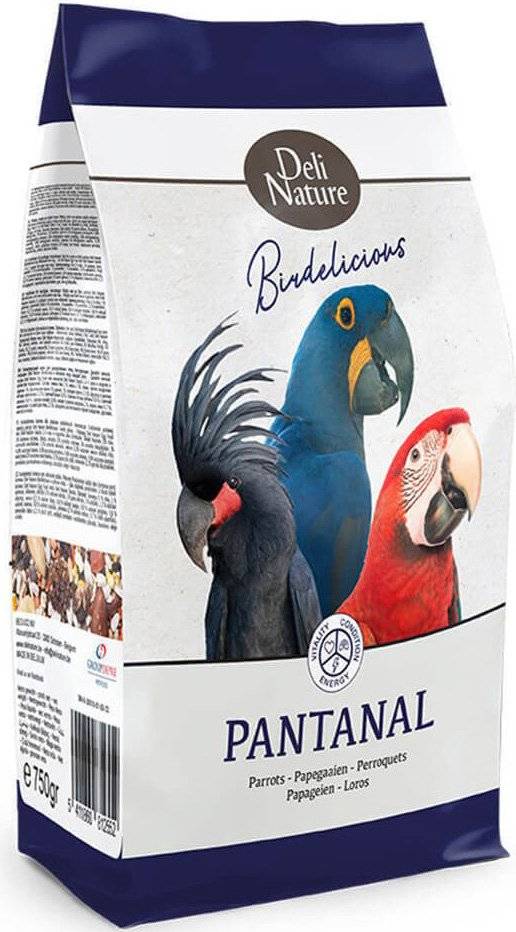 ΤΡΟΦΗ DELI NATURE BIRDELICIOUS PARROTS PANTANAL (750GR) DELI NATURE
