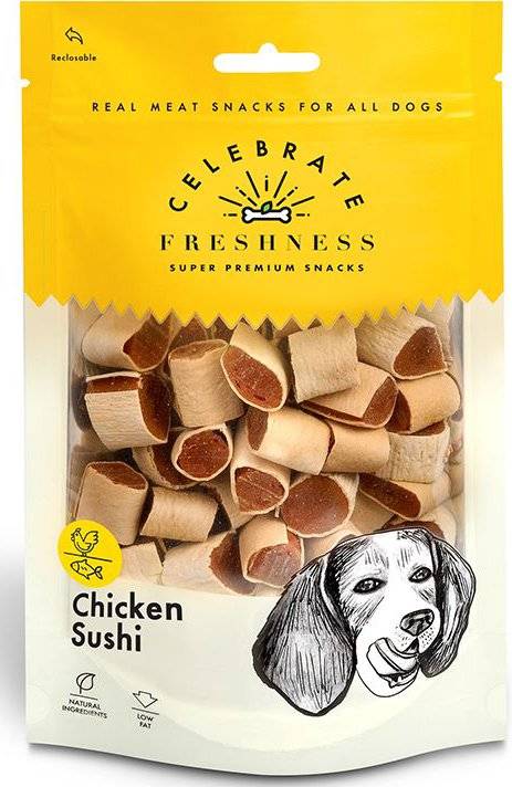 ΣΝΑΚ CELEBRATE FRESHNESS CHICKEN SUSHI (100GR)