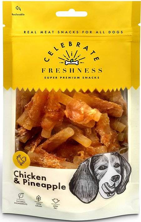 CELEBRATE FRESHNESS ΣΝΑΚ CELEBRATE FRESHNESS CHICKEN - PINEAPPLE (100GR)