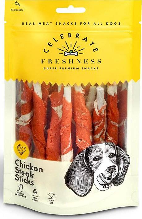 ΣΝΑΚ CELEBRATE FRESHNESS CHICKEN STEAK STICKS (100GR) CELEBRATE FRESHNESS