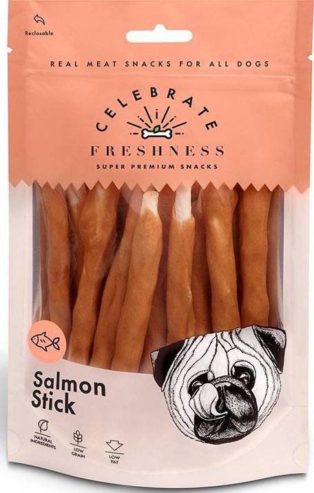 ΣΝΑΚ CELEBRATE FRESHNESS SALMON STICK (100GR)
