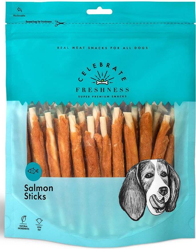 ΣΝΑΚ CELEBRATE FRESHNESS SALMON STICK (360GR)