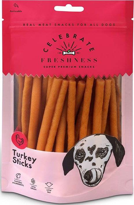 ΣΝΑΚ CELEBRATE FRESHNESS TURKEY STICKS (100GR) CELEBRATE FRESHNESS