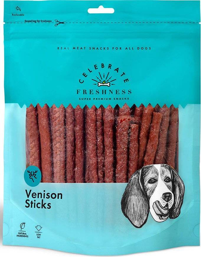 CELEBRATE FRESHNESS ΣΝΑΚ CELEBRATE FRESHNESS VENISON STICKS (360GR)